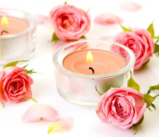 MATANA - 24 Transparent Glass Tea Light Candle Holders - 5cm - Image 4