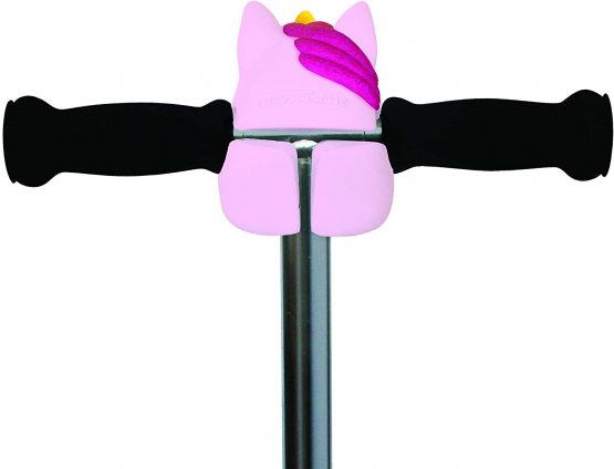 Scootaheadz Unicorn: Kids Scooter Accessories Scooter Unicorn Head | Light Pink | Fits Most Childrens 2 Wheeled and 3 Wheeled Scooters | T-Bar Handle Scooter Unicorn Head for Girls - Image 2
