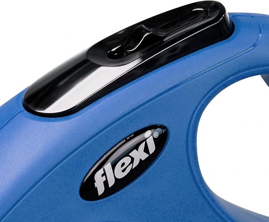 flexi New Classic Retractable Lead Cord, Small, Blue - Image 2