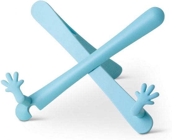 IF The Hands Stand, Hands Free Reading Tablet & Book Holder - Duck Egg Blue - Image 4