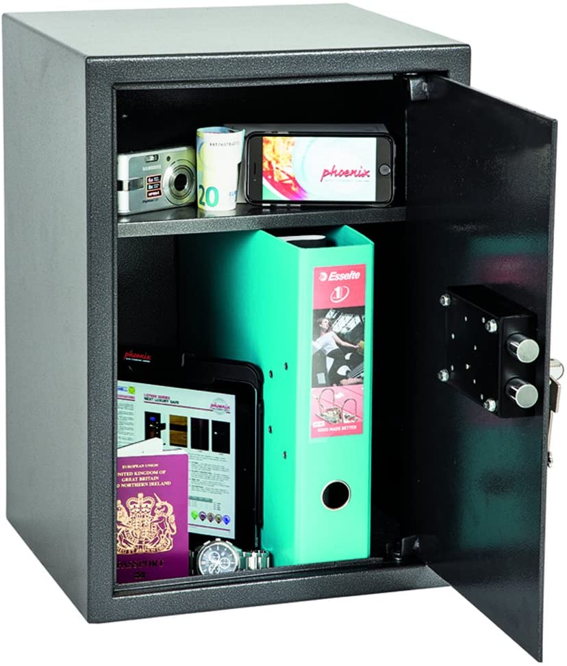 Phoenix Safe Company - SS0804K Vela Home & Office Security Safe, Graphite Grey, Size 4 - Image 4