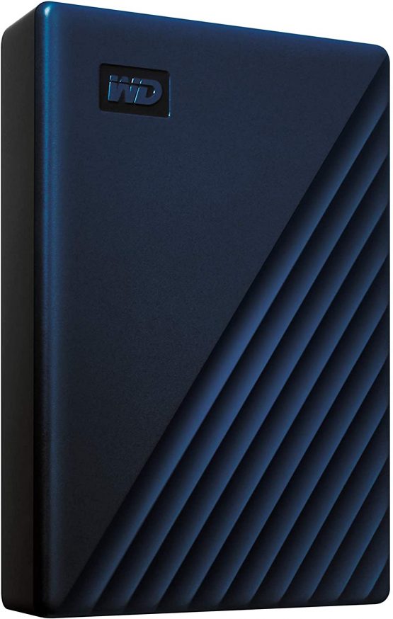 WD 5 TB My Passport for Mac Portable Hard Drive - Time Machine Ready with Password Protection, Midnight Blue - Image 2