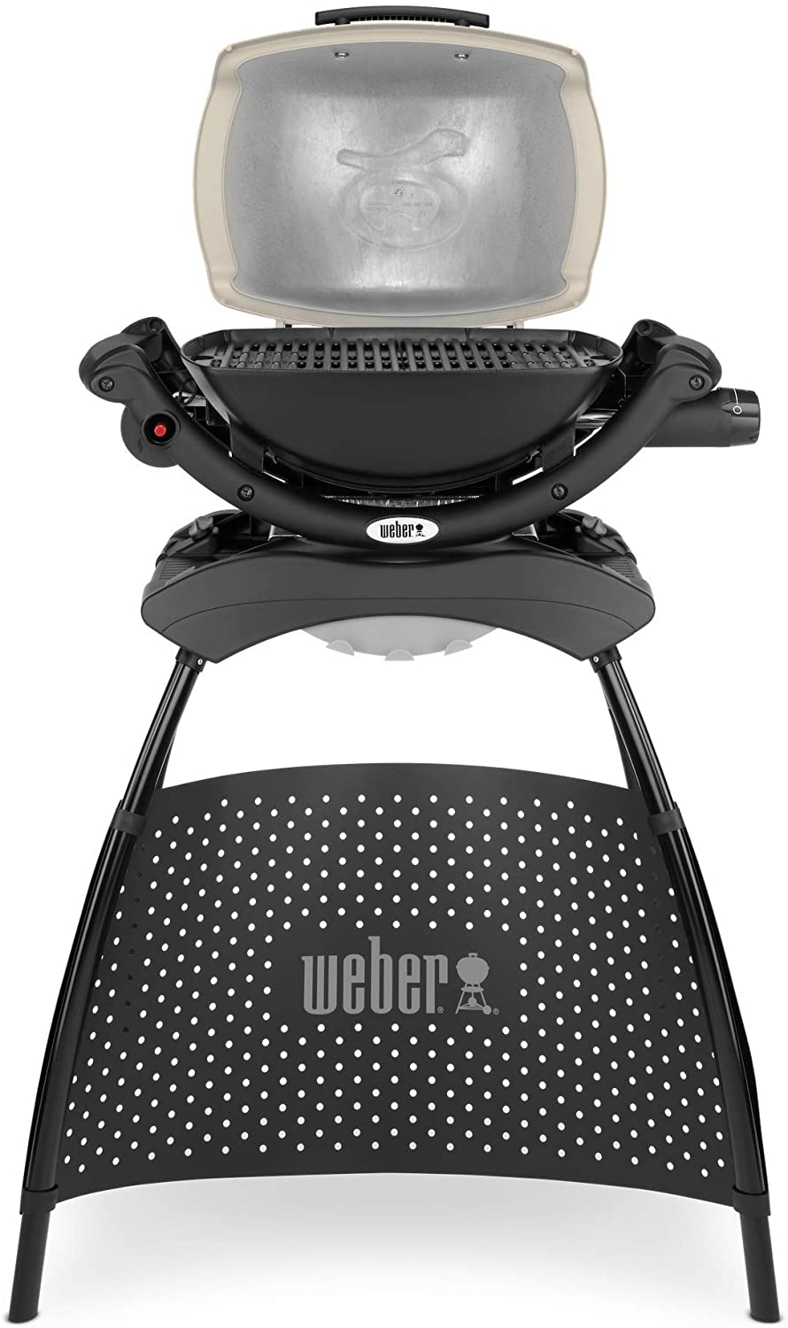Weber Q1000 Gas Grill with Stand, 43 x 32cm Grill Area, Portable BBQ Grill, 1 Burner - Image 2