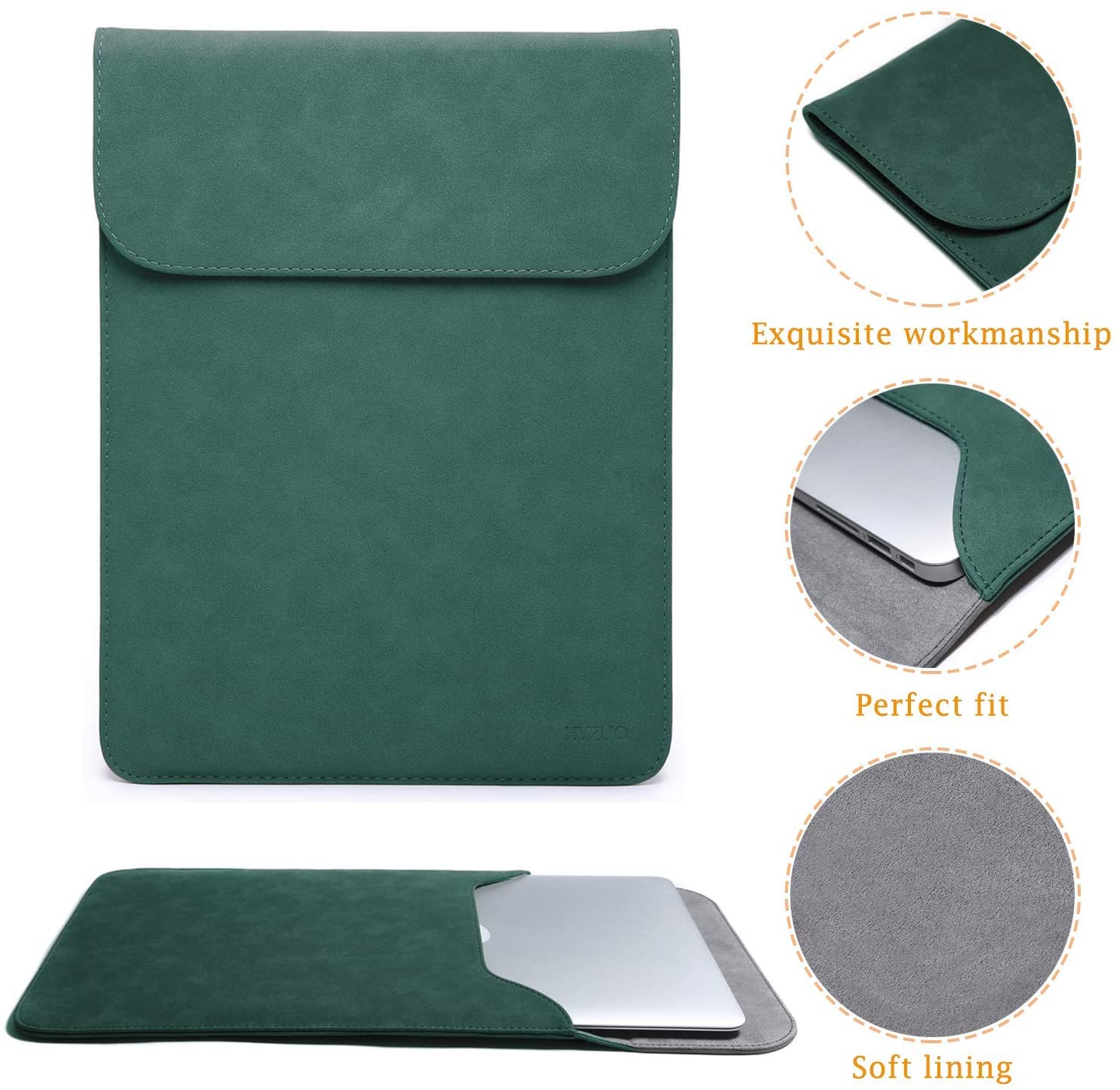 HYZUO 13 Inch Laptop Sleeve PC Case for MacBook Pro 13 M2 M1 2026-2016, 13" MacBook Neo 2026 A3404 - Image 4