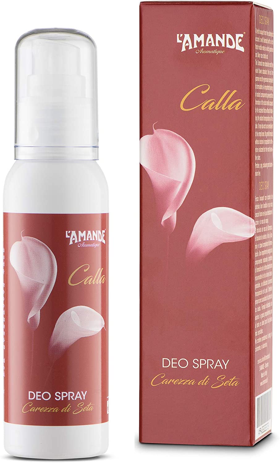 L'Almond Deo Calla Spray 100 ml, 100 ml (Pack of 1)