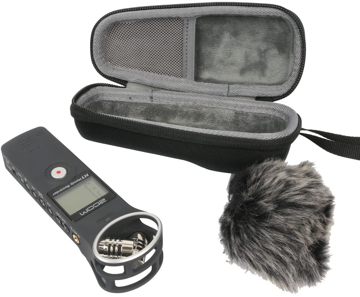 co2CREA Hard Storage Carry Travel Case for Zoom H1n H1 Portable Digital Handy Recorder(Case Only,Without Recorder) - Image 4