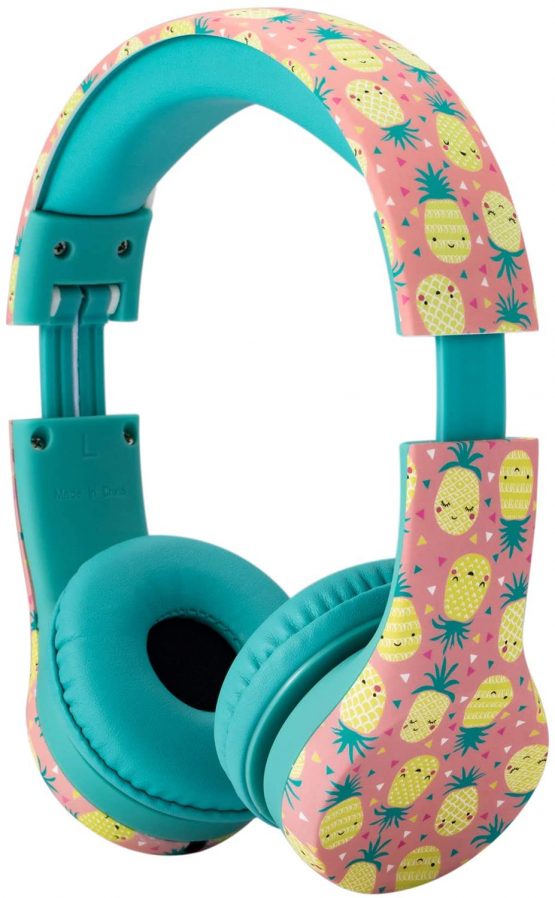 Snug Play+ Kids Headphones with Volume Limiting for Toddlers (Boys/Girls) - Pineapples - Image 2