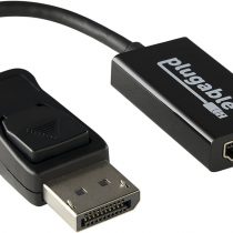 Plugable Active DisplayPort to HDMI Adapter - Connect any DisplayPort-Enabled PC or Tablet to an HDMI Enabled Monitor, TV or Projector for Ultra-HD Video Streaming (HDMI 2.0 up to 4K 3840x2160 @60Hz)