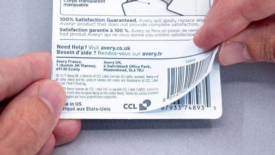 Avery L4613-25 Cover Up Labels, 63.5 x 38.1 mm - Image 4