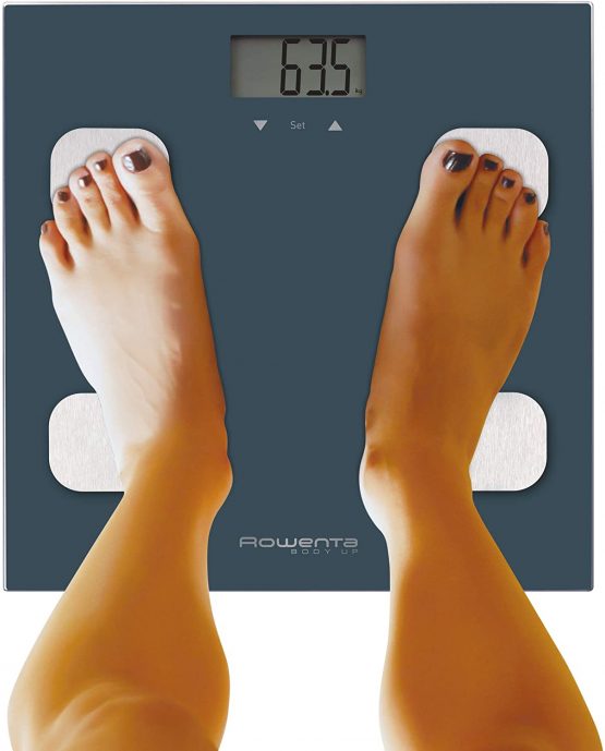 Rowenta Compact Bathroom Scale with LCD Display Navy - Image 4