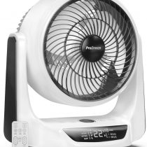 Pro Breeze 10” DC Air Circulator Fan - Ultra Quiet - Automatic Oscillation, 9 Fan Speeds, 4 Operational Modes, Timer, LED Display & Remote Control. Perfect for Desks, Bedrooms & Offices