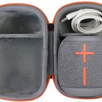 co2CREA storage carry travel hard case for Ultimate ears UE WONDERBOOM 1 / Wonderboom 2 Portable Wireless Bluetooth Speaker (Grey)