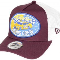 New Era Racing Crew A Frame Adjustable Trucker Cap Car Edition