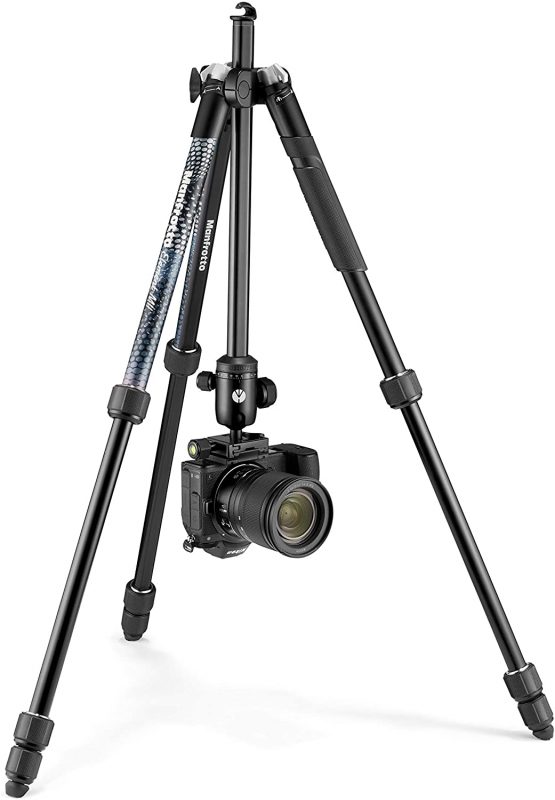 Manfrotto Element MII Camera Tripod, Travel Tripod in Aluminium with Ball Head and Carrying Bag, for Compact Cameras, CSC, DSLR, Photography Accessories for Content Creation and Vlogging - Image 4