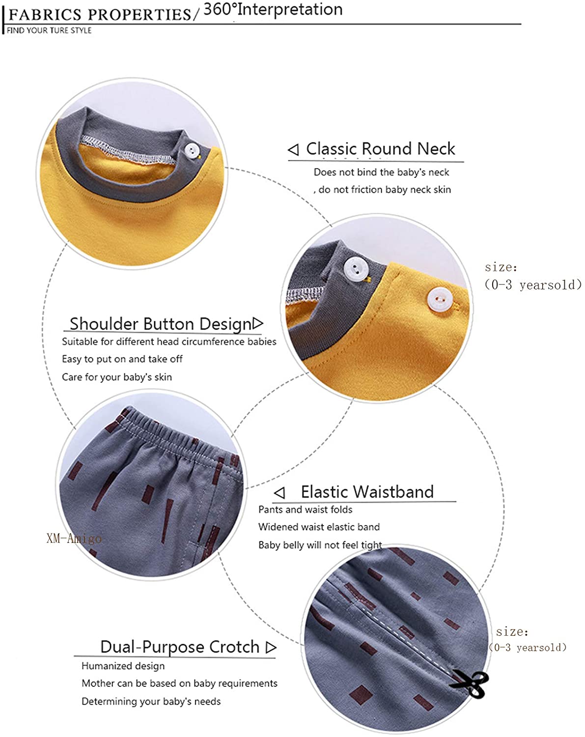 XM-Amigo Kids Base Layer 3 Thermal Set - Image 2