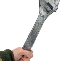 Rubber Johnnies , Large Spanner, Fake Weapon, Builders Prop, Halloween Accessories, Realistic Foam Prop, Costume Weapons, Wrench, Cosplay, Plumber, Car Mechanic
