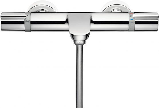 Hansgrohe Versostat² Bath Thermostatic Mixer Tap, Chrome - Image 4