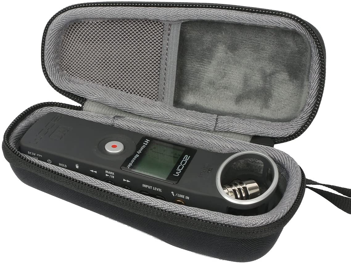 co2CREA Hard Storage Carry Travel Case for Zoom H1n H1 Portable Digital Handy Recorder(Case Only,Without Recorder)