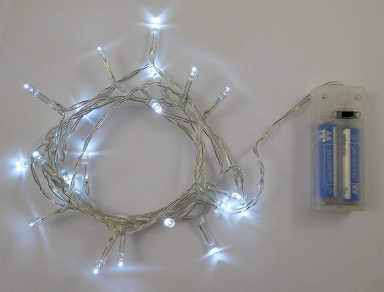 Christmas Concepts® Battery Operated Fairy Lights with 20 White LEDs - Bedroom & Household Decorative Lights - Image 3