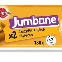 Pedigree Jumbone - Medium Dog Treats with Chicken and Lamb Flavour, 24 Chews, 180 g
