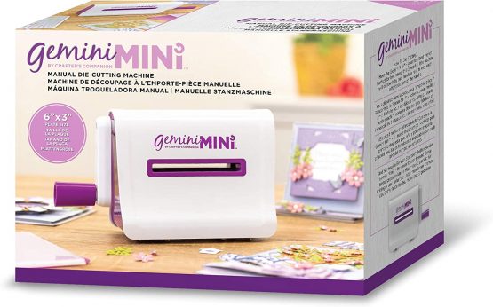 Crafter's Companion Gemini Mini – Manual Die-Cutting and Embossing Machine for Crafting Cardmaking and Scrapbooking, White - Image 2