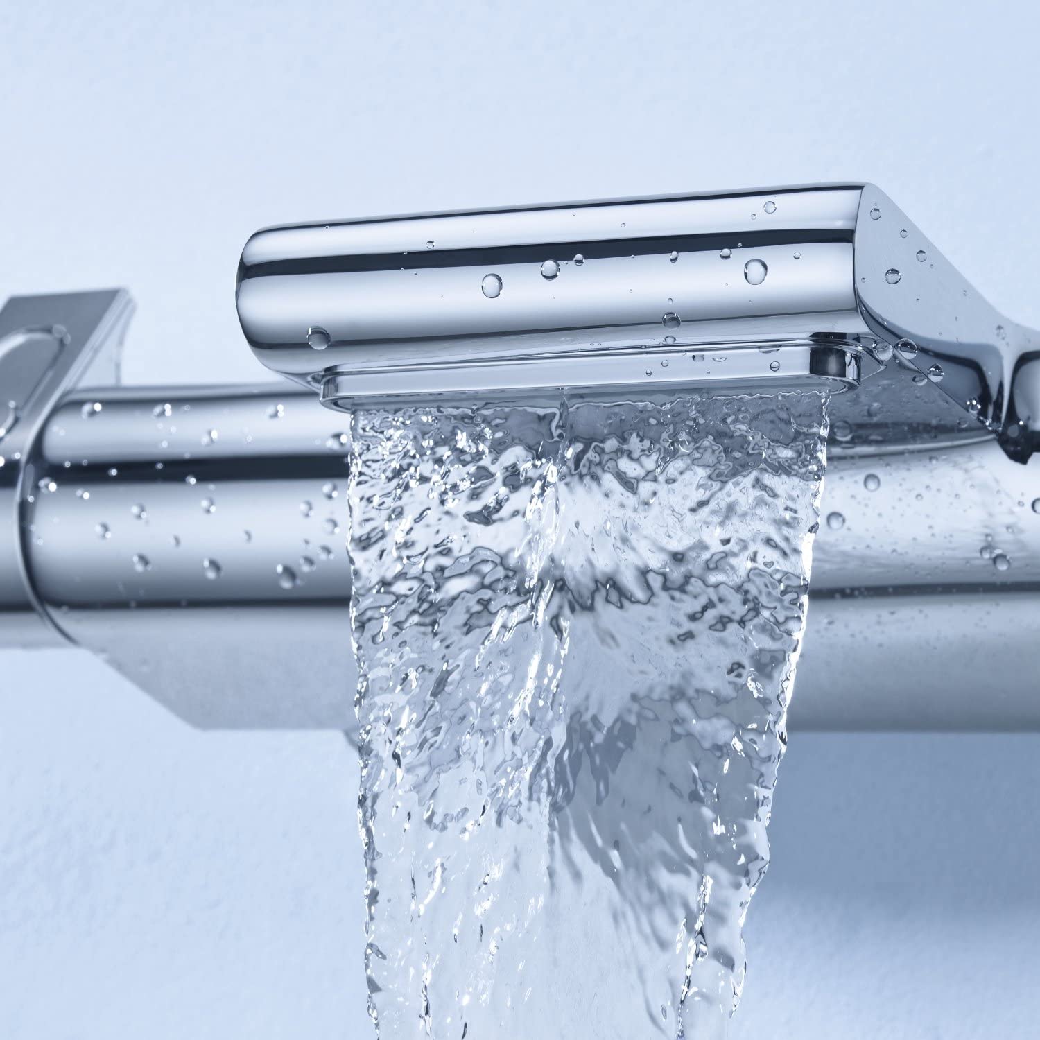 Grohe 34464001 Grohtherm 2000 Thermostat Bath Mixer Tap with Repository, Silver, mit EasyReach Ablage - Image 4