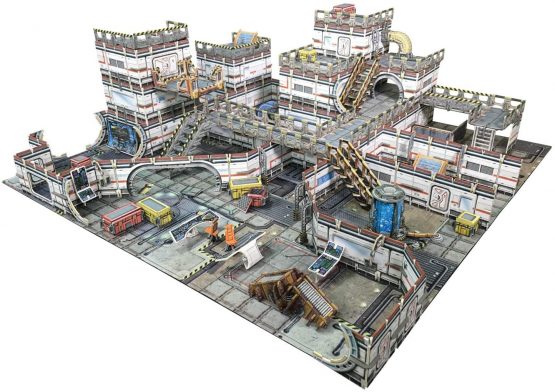 Battle Systems Sci-Fi Terrain - 28mm Modular 3D Space Terrain - Perfect for Wargaming and Roleplaying Tabletop Games - Full Colour Printed 3D 40K Multi Level Building Models (Galactic Core Set) - Image 2