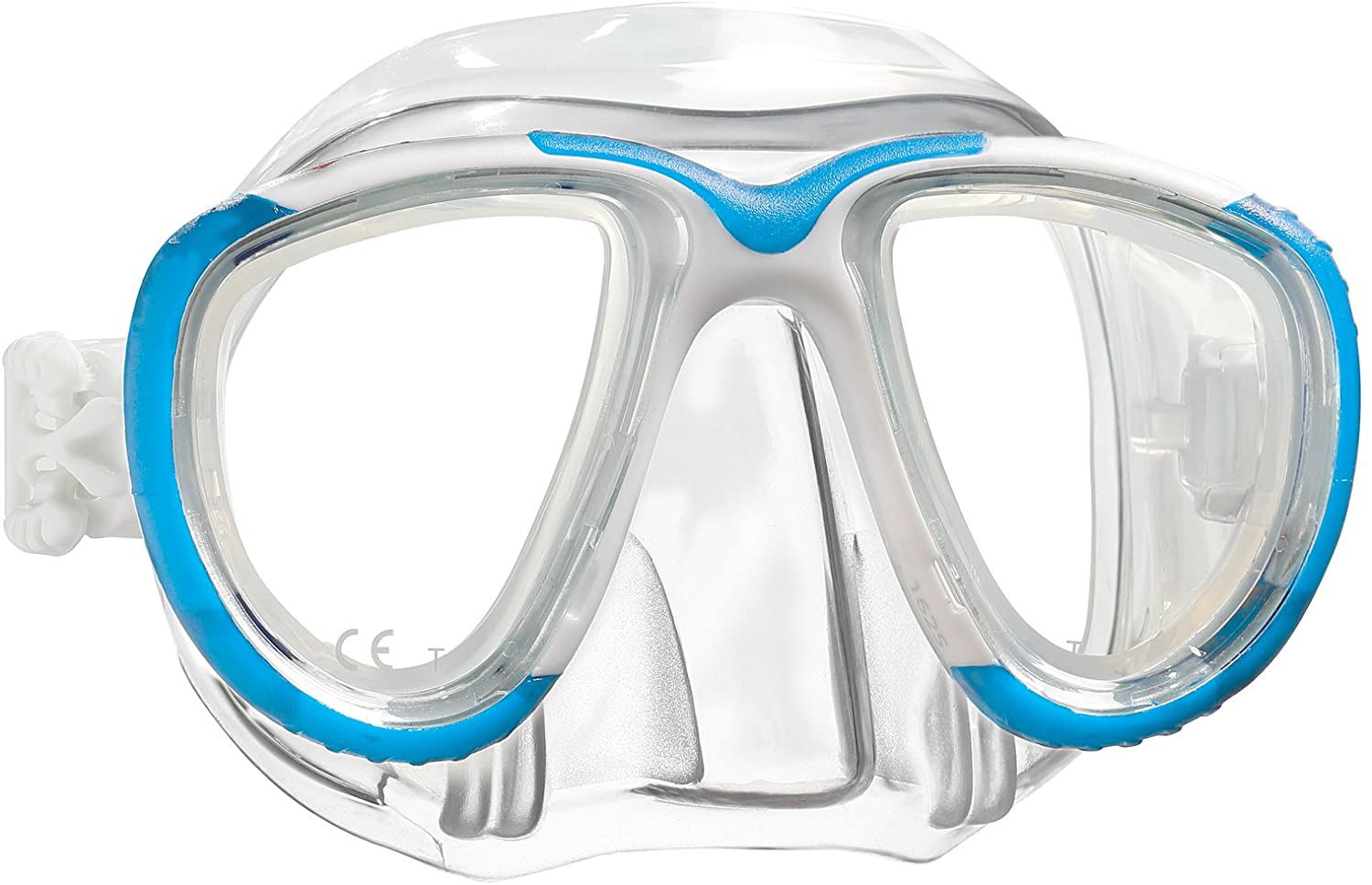 Mares 411055, Silicone Mask Unisex Adult, unisex adult, 411055, azure, One Size