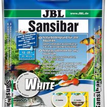 JBL Sansibar WHITE 5 kg, White, fine substrate for freshwater and saltwater aquariums