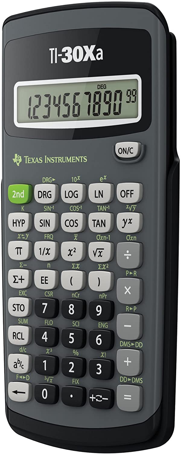 Texas TI30XA Scientific calculator, grey, 1-Pack - Image 2
