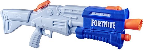 Fortnite TS-R Nerf Super Soaker Water Blaster Toy – Pump Action – 36 Fluid Ounce/1 Litre Capacity – For Kids, Teens, Adults