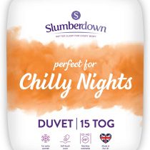 Slumberdown Chilly Nights Double Duvet 15 Tog Winter Duvet Double Bed