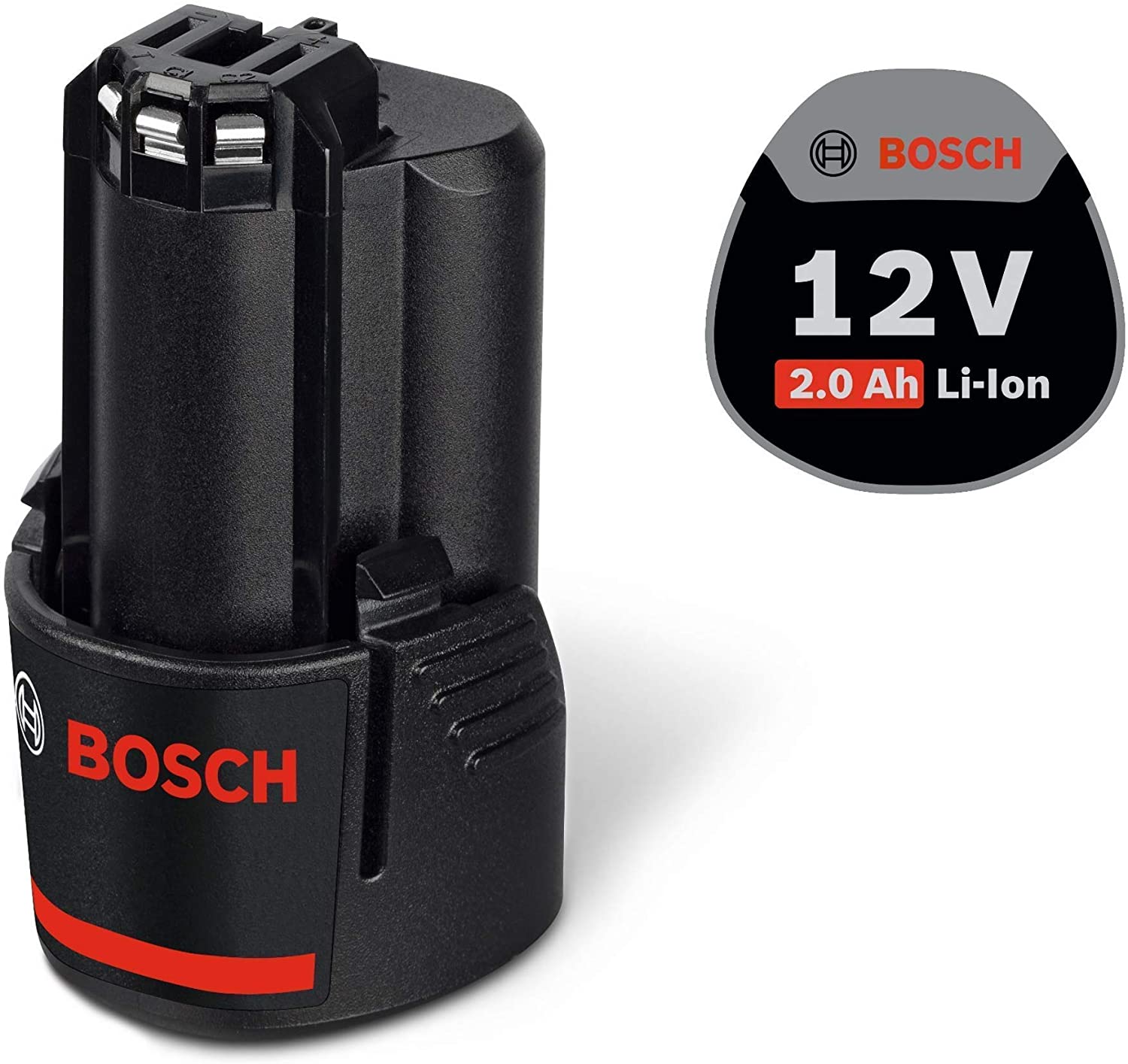 Bosch Professional 12V System GBA 12V 2.0Ah rechargeable battery, Black, 2.0 Ah - Image 3