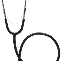 Universal UN125B Single Head Stethoscopes Individually Boxed Black
