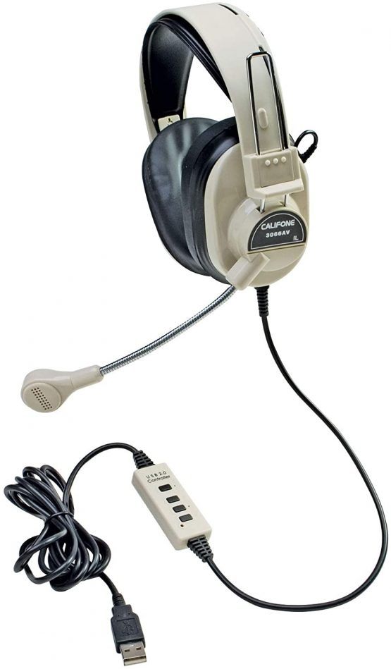 Califone Multimedia Headset with USB Connector