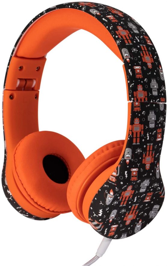 Snug Play+ Kids Headphones with Volume Limiting for Toddlers (Boys/Girls) - Robots