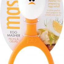 Joie 067742-507921 Stainless Steel Egg Mashy, Plastic, Orange