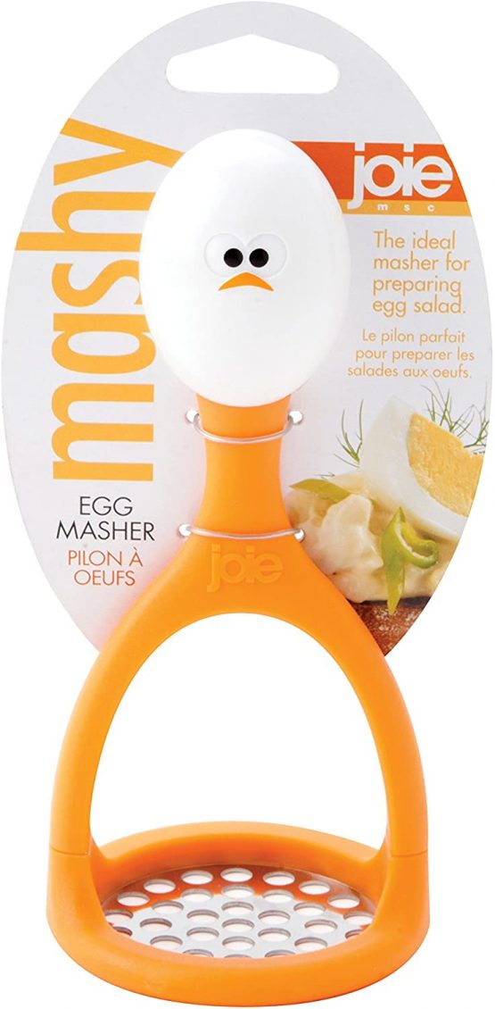 Joie 067742-507921 Stainless Steel Egg Mashy, Plastic, Orange