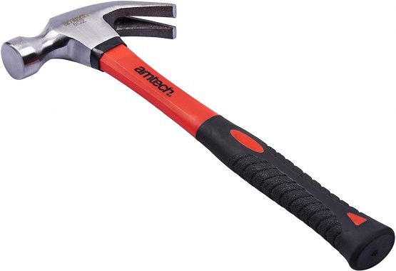 Amtech A0240 8oz (225g) Claw Hammer with fibreglass Shaft - Image 2