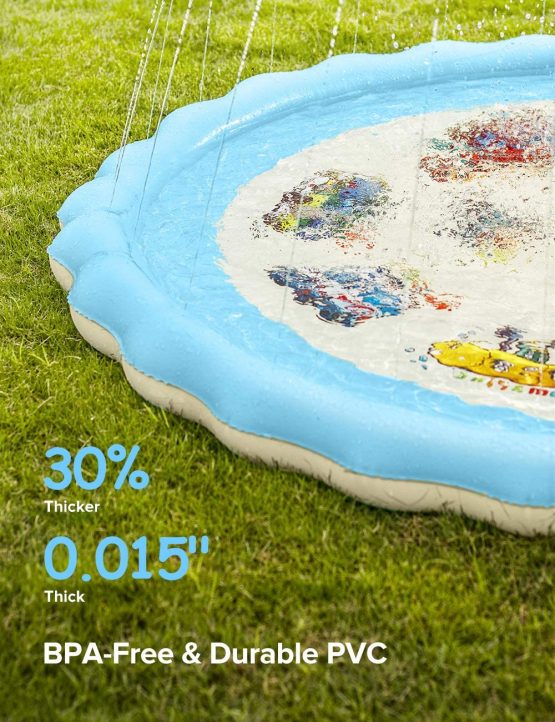 sprinkler paddling pool