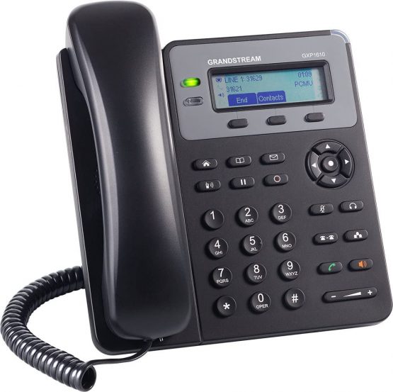 Grandstream Networks GXP1610 telephone- telephones (DECT, Black, 100 - 240, 50 - 60, LCD, 0 - 40 °C)