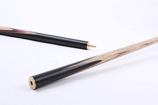 BCE Heritage Sapele Mahogany ¾ Cut Cue- 145cm- 9.5mm tip with 15cm extension and hard case - Image 4