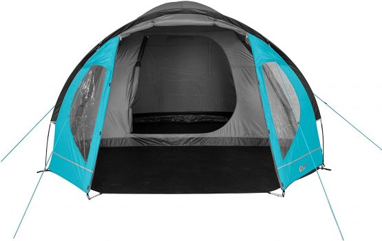 Portal Outdoor Unisex's Delta Dome Tent and Carry Case, Sleeps up to 5, Waterproof with a Separate Bedroom - Image 3