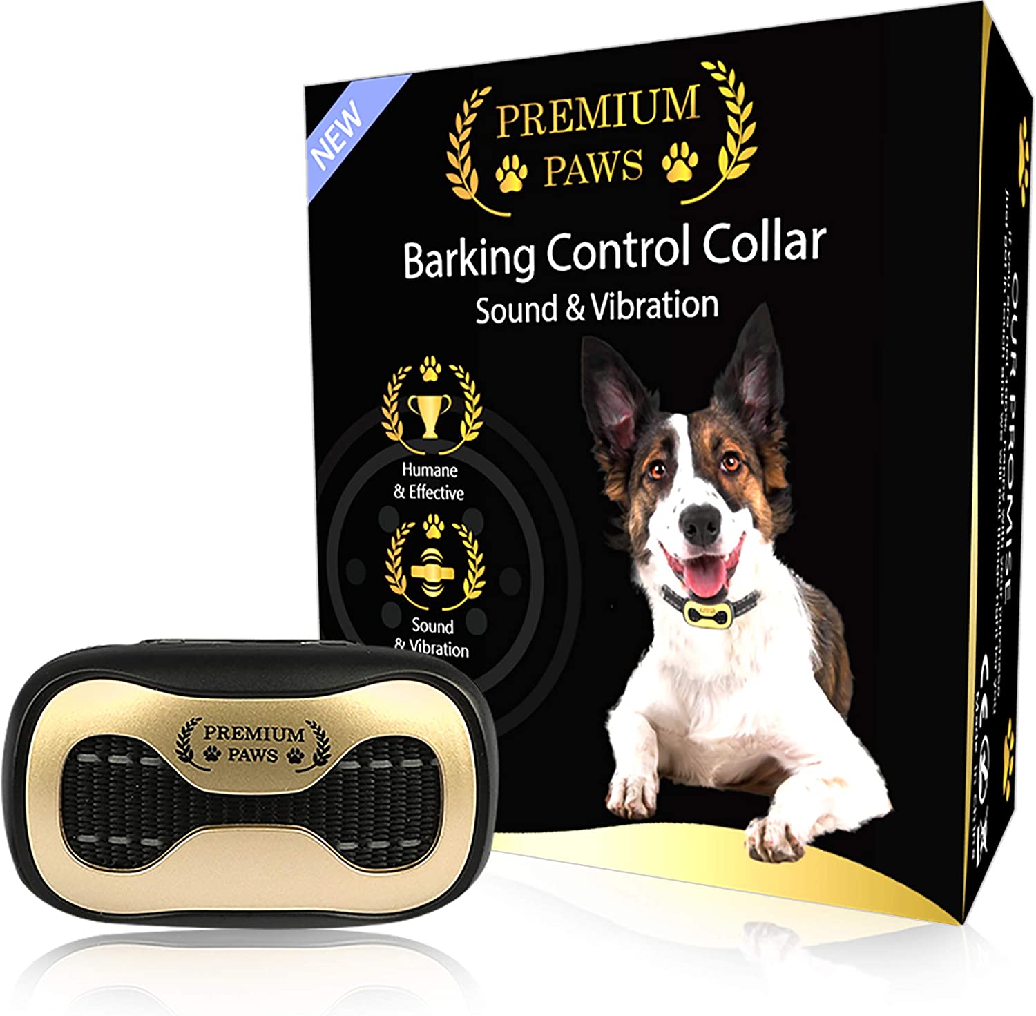 Premium Paws Advanced Intelligence Anti Barking Device Dog Collar
