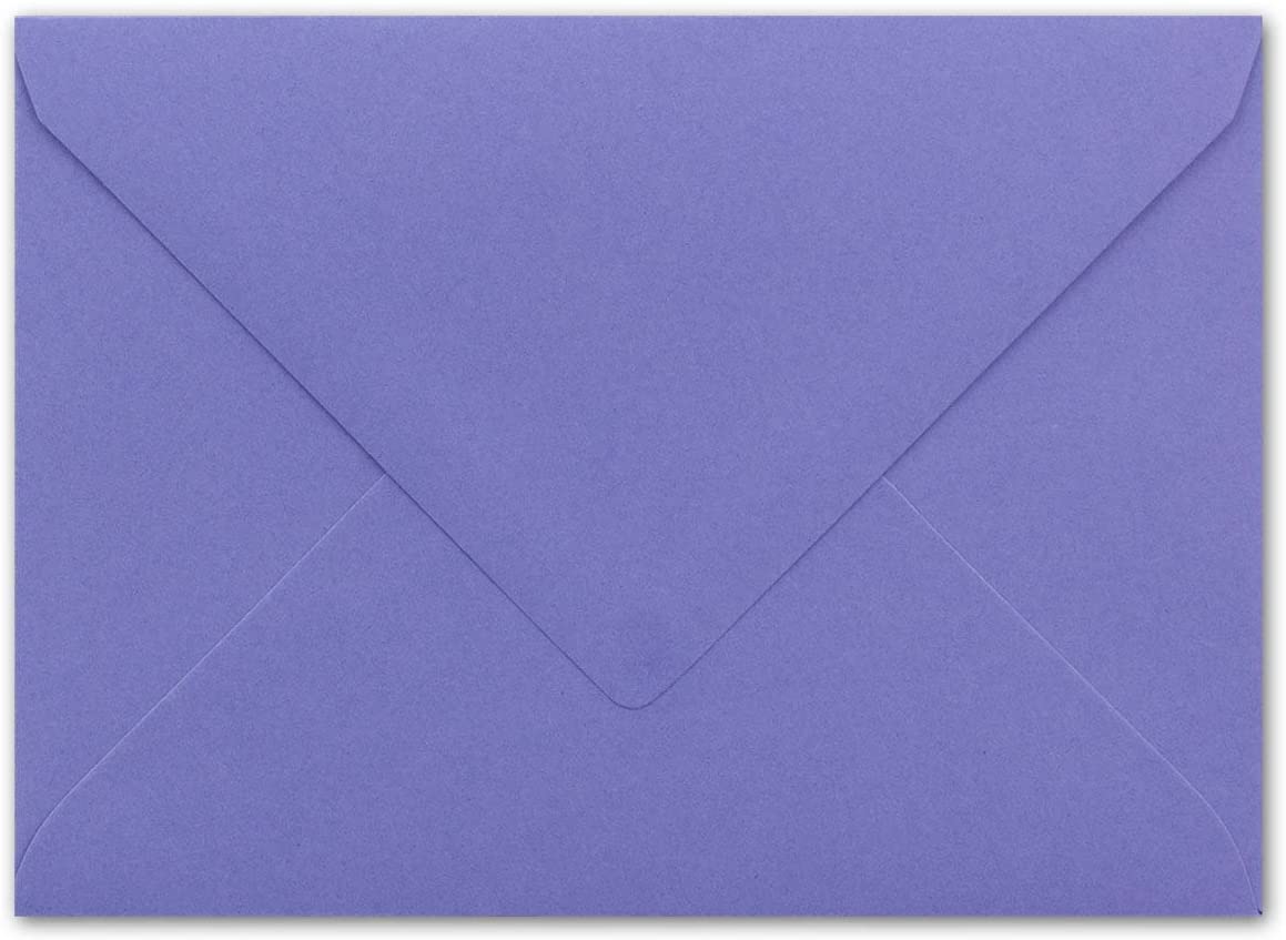 Neuser FarbenFroh C5 Envelopes, 229 x 162 mm, Self-Adhesive 50 Umschläge 20-Violett, 50 envelopes - Image 2
