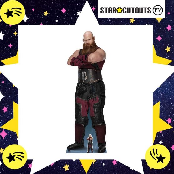 STAR CUTOUTS SC1265 Erick Rowan WW Ultimate Edition WWE Figures Party Decorations Lifesize Cardboard Cutout Height 193cm Width 64cm, Multicolour - Image 2