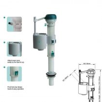 N201 p. 1/2" Toilet Cistern Bottom Entry Inlet Fill Valve CE uPC Wras Approved.