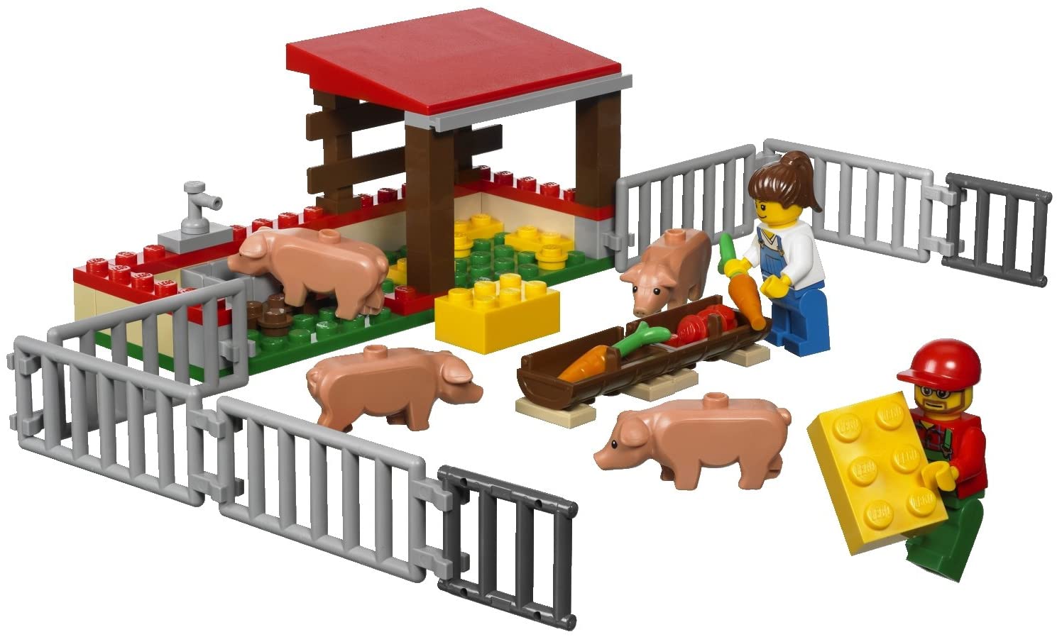 LEGO City 7684 Pig Farm & Tractor - BigaMart