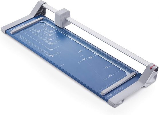 Dahle 508 Rotary Trimmer 2020 Model (Cutting Performance up to 6 Sheets / DIN A3) Blue