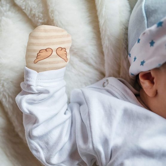 KATOOM 6 Pairs Baby Hand Cover Noscratch Newborn Toddler Mitts Autumn